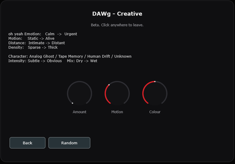 333 VST creative tab concept screen